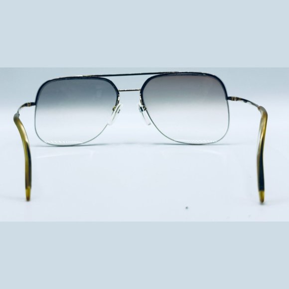 Vintage Logo Paris Gold Pilot Sunglasses Frames Only - Picture 5 of 8